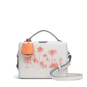 Image of Radley Toile Print Regent Trunk - White