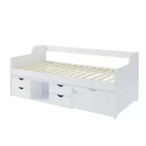 image of Durham White Kids Single Bed V2