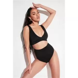 Image of I Saw It First Black High Waisted Fuller Briefs - Black
