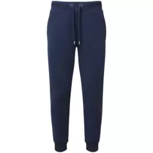 Image of Anthem Unisex Adult Organic Jogging Bottoms (L) (Navy)