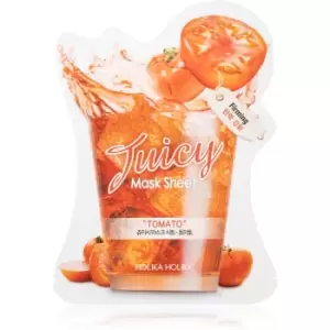 image of Holika Holika Juicy Mask Sheet Tomato Firming Sheet Mask For Face Contours 20 ml