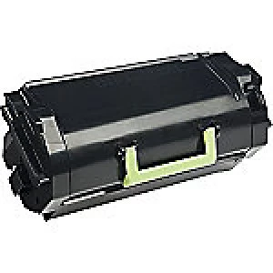 Image of Lexmark 62D2X0E Black Laser Toner Ink Cartridge