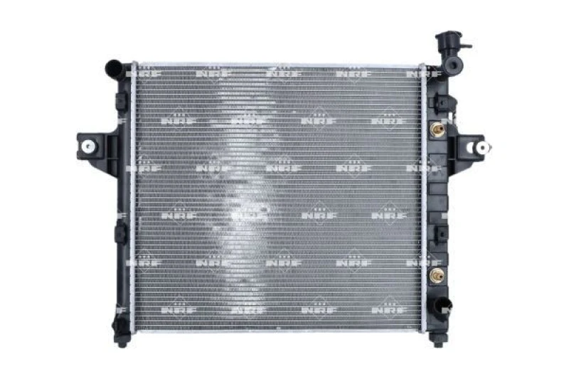 Image of NRF 58113 Engine radiator Brazed cooling fins, Aluminium, with rubber grommet Aluminium Radiator,engine cooling (470)