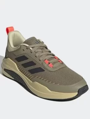 Image of adidas Trainer V Shoes, Green, Size 10, Men
