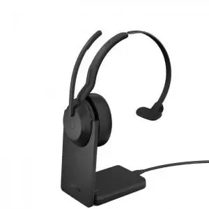 image of Jabra Evolve2 55 Link 380 USB-A UC Mono Headset and Stand 33643J