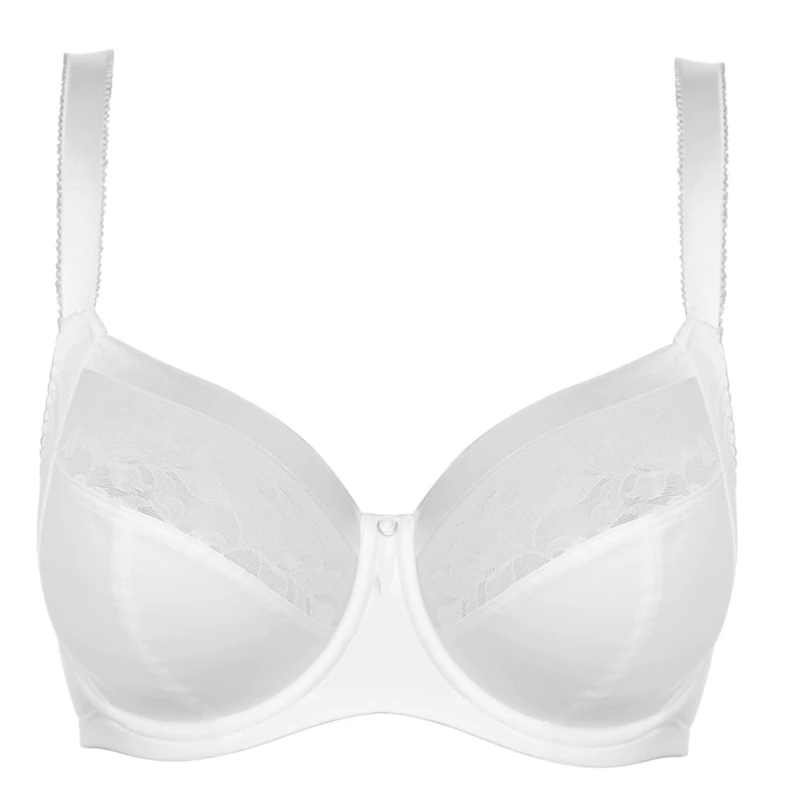 Image of Fantasie Illusion Underwired Side Support Bra WHE White female 32E