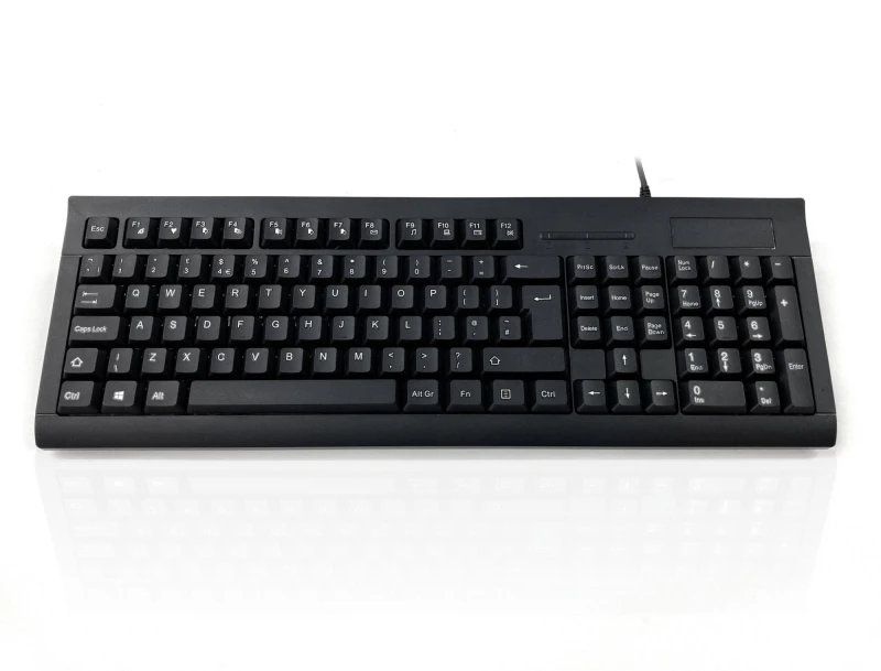 Image of Accuratus AccuMed AQUA Smart Card keyboard Medical USB QWERTY UK Inter