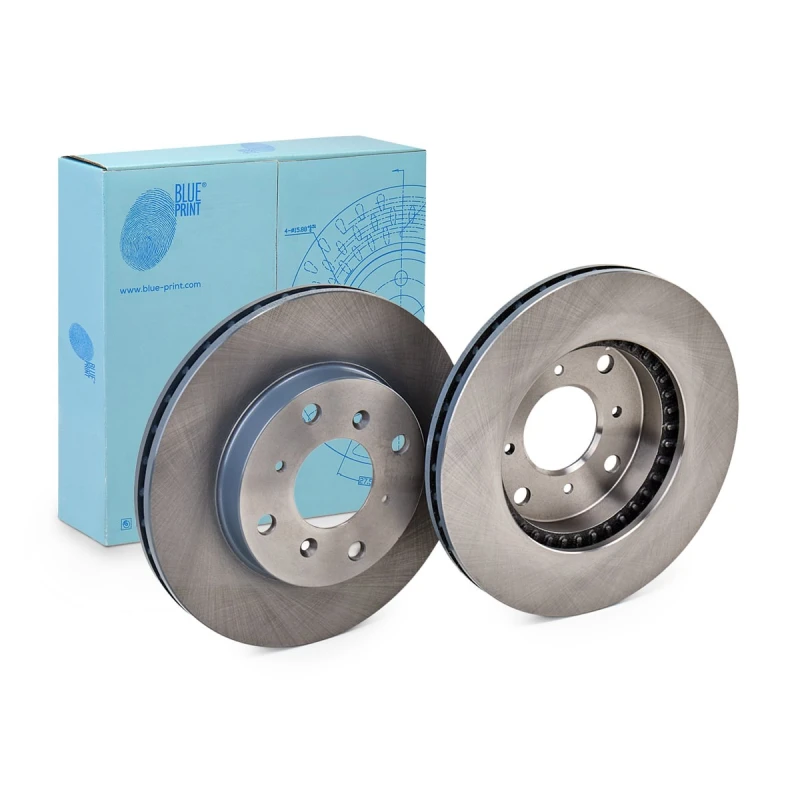Image of Blue PRINT ADH24331 Brake disc Front Axle, internally vented, Coated Brake Disc (82)