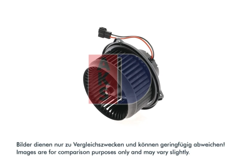 Image of AKS DASIS 568122N Blower Motor for left-hand drive vehicles Interior Blower (2669)