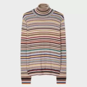 Image of Paul Smith Womens Knitted Pullover Roll Neck