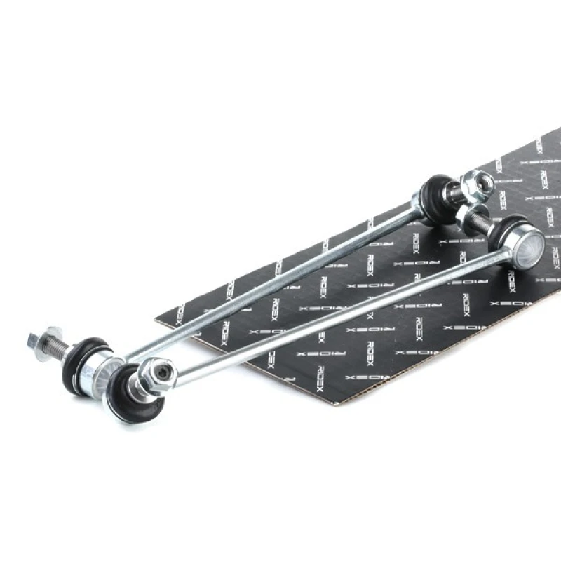 Image of RIDEX 2067R0033 Anti-roll Bar Stabiliser Kit Front Axle Right Steel Anti-roll Bar Stabiliser Kit (2067)