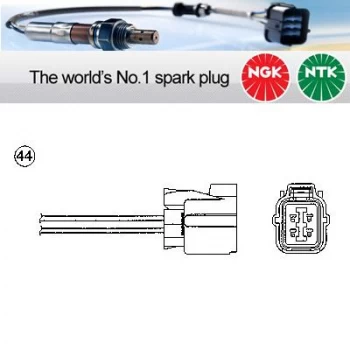 Image of 1x NGK NTK Oxygen O2 Lambda Sensor OZA562-H9 OZA562H9 (0060)