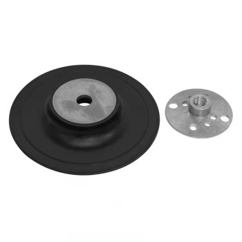 Image of Rubber Backing Pad 100MM - M10 X 1.25MM