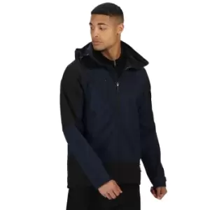 Image of Regatta Mens Powergrid Durable Windproof Softshell Jacket S - Chest 37-38' (94-96.5cm)