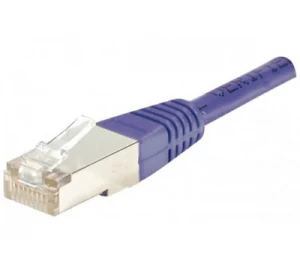 Patch Cord RJ45 CAT.5e F/UTP Purple - 1.50 M Full Copper