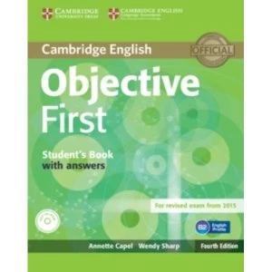 image of Objective First Student's Book with Answers with CD-ROM