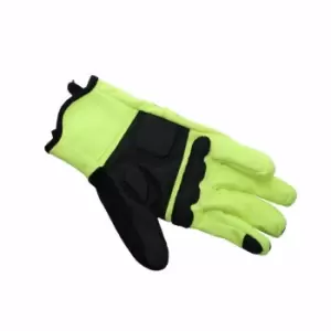 Image of Pinnacle Windproof Gloves - Yellow