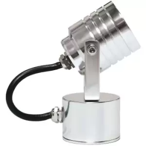 Image of Elstead Elite - LED 3 Light Indoor Wall Spotlight Aluminium IP54