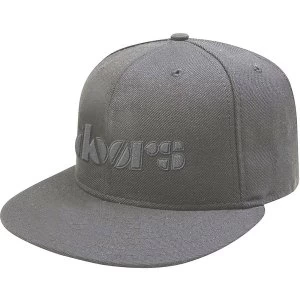 Image of The Doors - Logo Unisex Snapback Cap - Grey