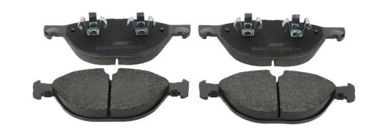 Image of JURID 573317J Brake pad set prepared for wear warning indicator Brake Pad Set,disc brake (402)