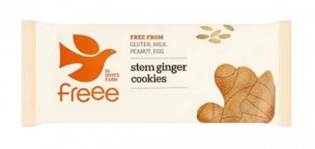 image of Doves Farm Freee Stem Ginger Cookies - 150g