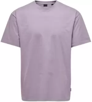 ONLY and SONS ONSFRED RLX SS TEE NOOS T-Shirt lilac