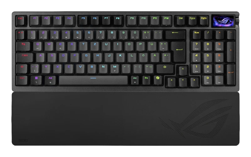 Image of ASUS ROG Azoth 96 HE keyboard Gaming USB + RF Wireless + Bluetooth QWE