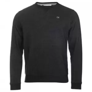 Image of Calvin Klein OHIO SWEATSHIRT CHARCOAL - M