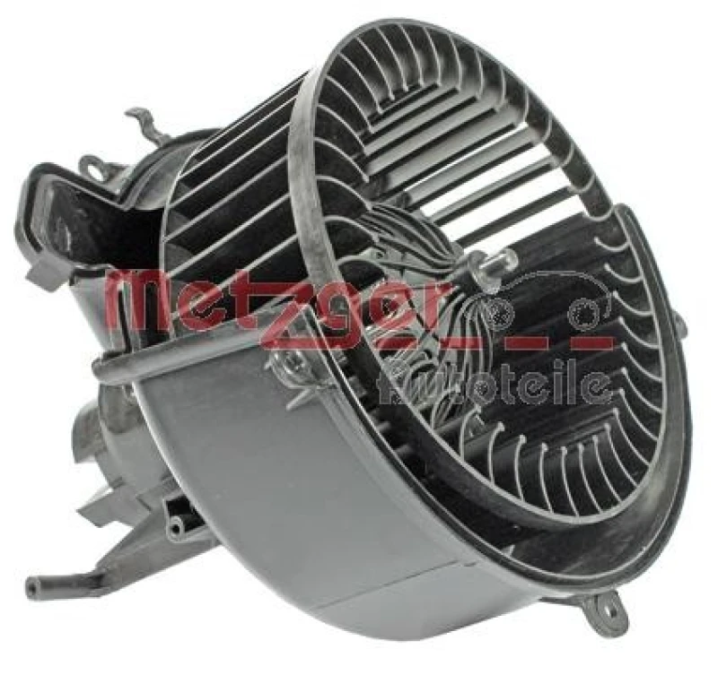 Image of METZGER 0917146 Blower Motor for vehicles with/without air conditioning, for left-hand drive vehicles Interior Blower (2669)