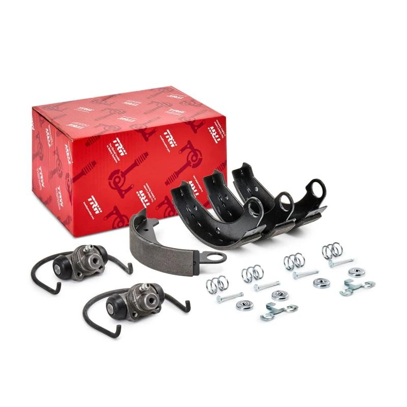 Image of TRW BK1102 Brake Shoes with wheel brake cylinder Brake Shoe Set (70)