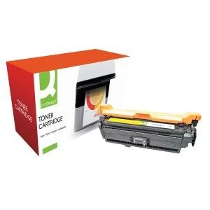 image of Q-Connect HP 507A Yellow Toner Cartridge