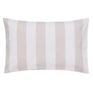 Image of Joules Flying Mallards 100% Cotton Housewife Pillowcase Pair Pink and White