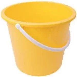 image of Robert Scott Bucket Plastic Yellow 10L