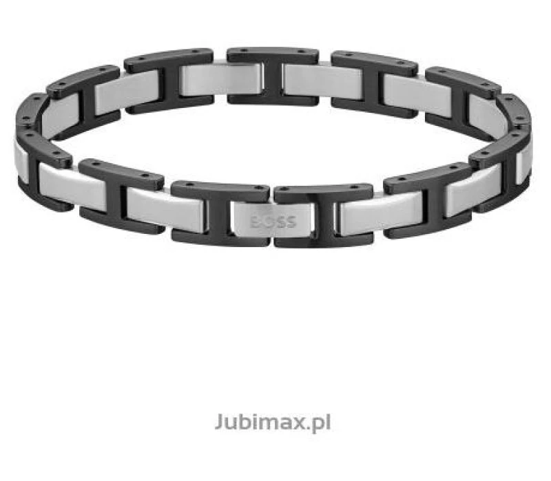 Image of BOSS 1580794 Silver Nolan Stainless Steel Bracelet Jewellery