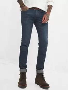 Joe Browns Superb Fit Jeans - Dark Vintage Wash Blue, Dark Vintage Wash, Size 30, Inside Leg Regular, Men