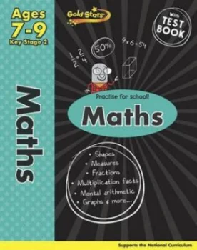 Image of Gold Stars Ks2 Maths Workbook Age 7-9 Paperback