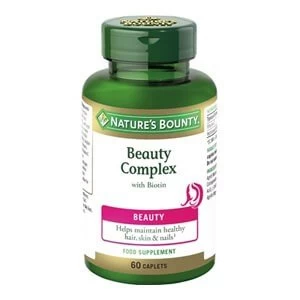 Image of Natureamp39s Bounty Beauty Complex with Biotin 60 Caplets