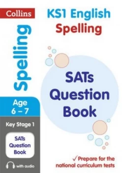 Image of KS1 spelling SATs question book by
