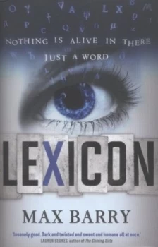 Image of Lexicon by Max Barry Hardback