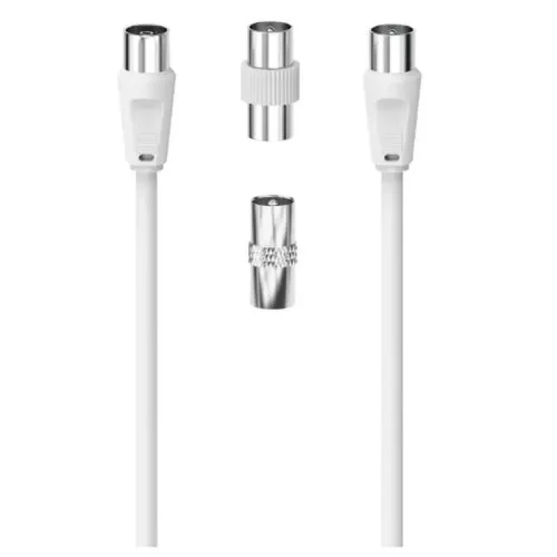 Image of Hama ANTENNA KIT 5M CABLE 2 COAX ADAPT