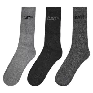 Image of Caterpillar Boot Socks Mens - Grey