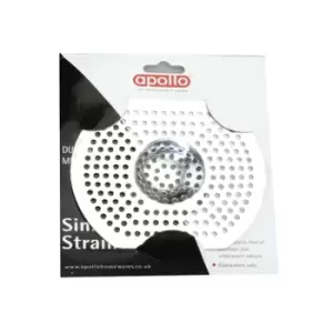 image of Apollo Stainless Steel Sink Strainer, Silver