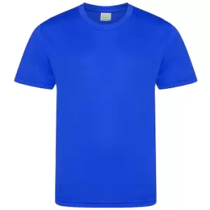 Image of AWDis Childrens/Kids Cool Smooth T-Shirt (7/8 Years) (Royal Blue)