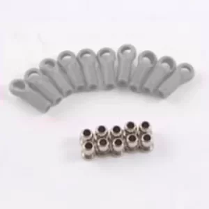Image of Fastrax Black Small Rose Ball Joints