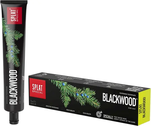 image of Splat Blackwood Charcoal Whitening Toothpaste 75ml