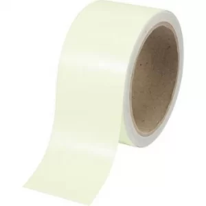 Image of TOOLCRAFT LT50/5M 1564124 Hazard warning tape LT50 Green (L x W) 5m x 50 mm