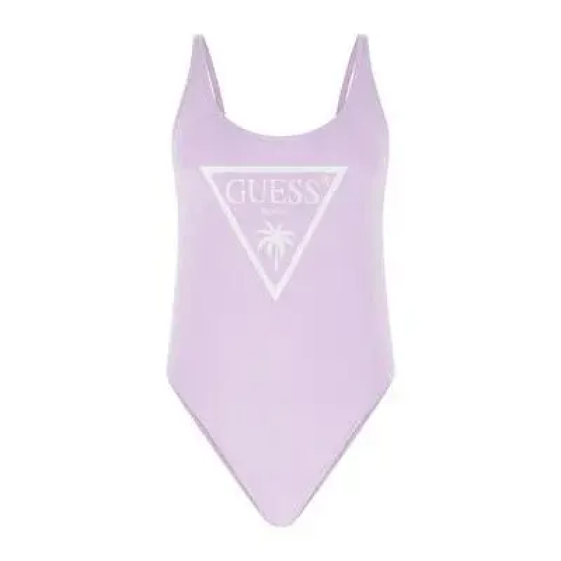 Image of Womens 1 Piece swimsuit Guess Violet Turquoise Female XL