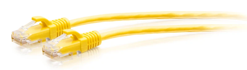 Image of C2G 0.9m Cat6a Snagless Unshielded (UTP) Slim Ethernet Patch Cable - Y