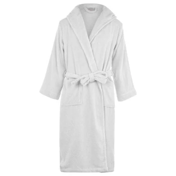 image of Hotel Collection Bathrobe - Silver