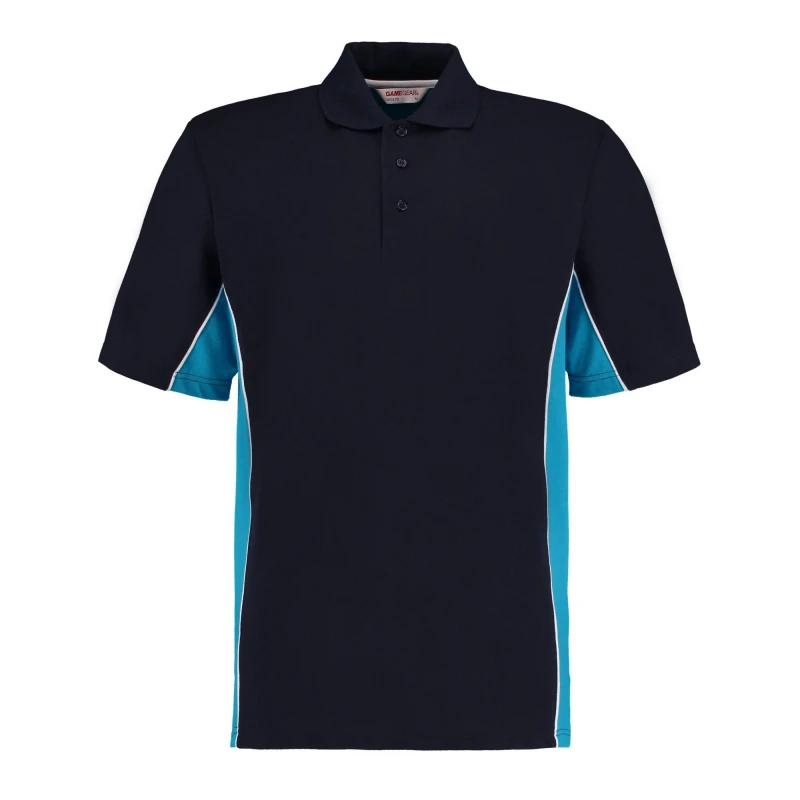 Image of Gamegear Womens Track Classic Polo Shirt in Mid Blue Size: Medium Mid Blue Female M